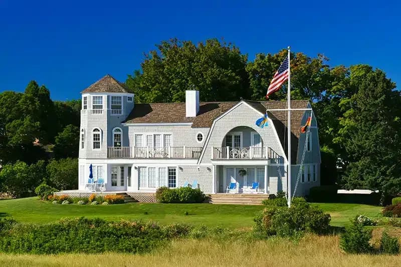 Residential home on Cape Cod, MA.