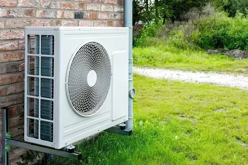 Heat pump mini split on Cape Cod, MA.