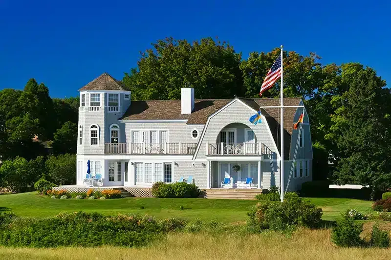Residential home on Cape Cod, MA.
